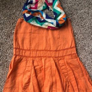 Ralph Lauren Orange skirt size 4